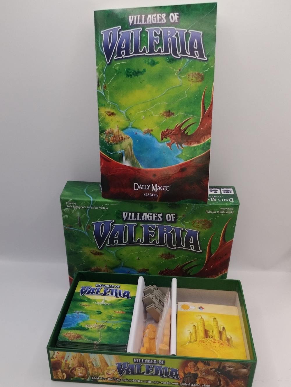 Villages of Valeria Deck Building Fantasy Card Game 1st Edition 2016 RARE - Picture 11 of 16